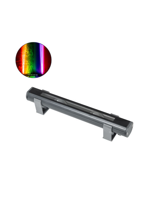 GloboStar Window-Bari Lampă De Podea Pentru Exterior LED Mașină De Spălat Pe Perete 12W RGBW IP65 Gri