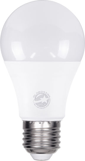 GloboStar LED-Lampe 8W 110mm für Fassung E27 und Form A60 Kühles Weiß 928lm