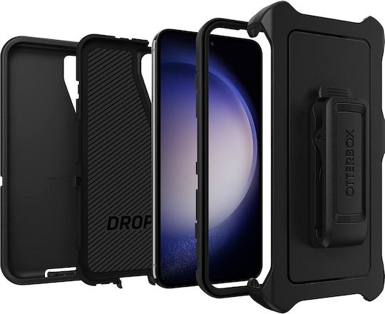 Otterbox Defender Case Samsung Galaxy S23+ Shockproof Drop-resistant Ultra-rugged Protective Case 4x Tested To Military Standards Black