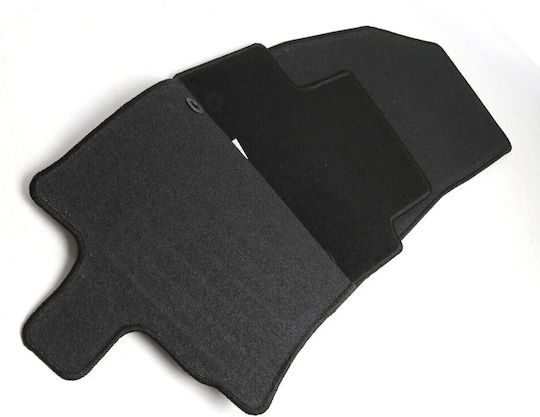 Petex Set of Front and Rear Mats 4pcs for Renault Captur 2019 Black