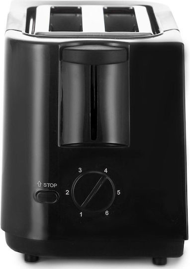 Daewoo Prăjitor de pâine 2 sloturi 750W Negru