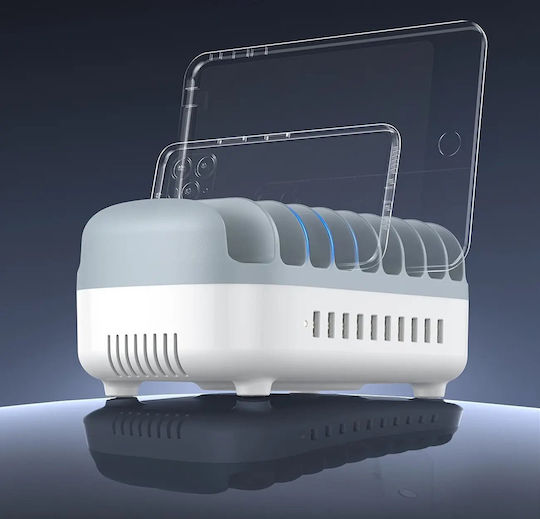 Orico Charging Station 120W Power Delivery In White Colour DUK-10P-WH