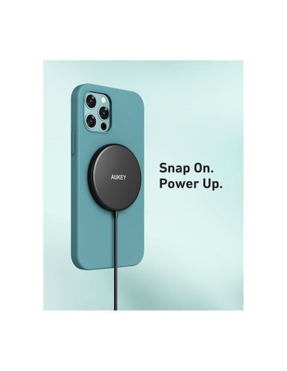 Aukey Încărcător Magsafe 15W Negruς (LC-A1S)