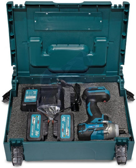 Kraft World TOOLS-SL-E006B Brushless Impact Wrench Battery 36V 2x8Ah