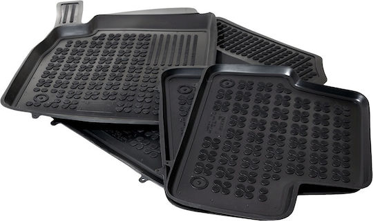 Rezaw Plast Set of Front and Rear Mats 4pcs Tray Type for Mercedes-Benz GL Class / GLE / ML 2011+ Beige