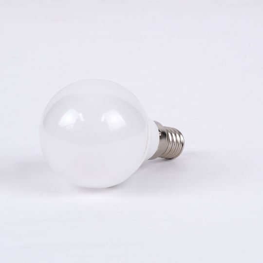 GloboStar LED Bulb 4W 78mm for Socket E14 and Shape G45 Natural White 388lm