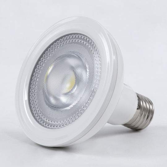 GloboStar LED крушка 15W 95mm за фасунга E27 и форма PAR30 Хладно бяло 1500лм Димируем