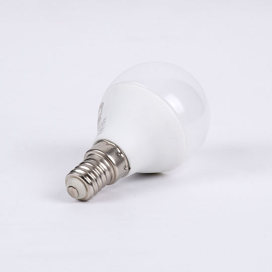 GloboStar LED Bulb 6W 78mm for Socket E14 and Shape G45 Warm White 564lm