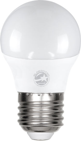 GloboStar LED-Lampe 4W 78mm für Fassung E27 und Form G45 Naturweiß 388lm