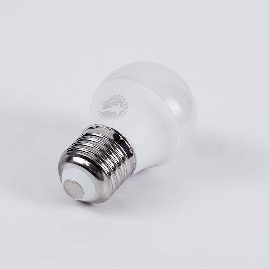 GloboStar LED-Lampe 4W 78mm für Fassung E27 und Form G45 Naturweiß 388lm