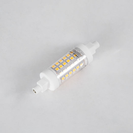 GloboStar LED-Lampe 7W 78mm für Fassung R7S Naturweiß 819lm