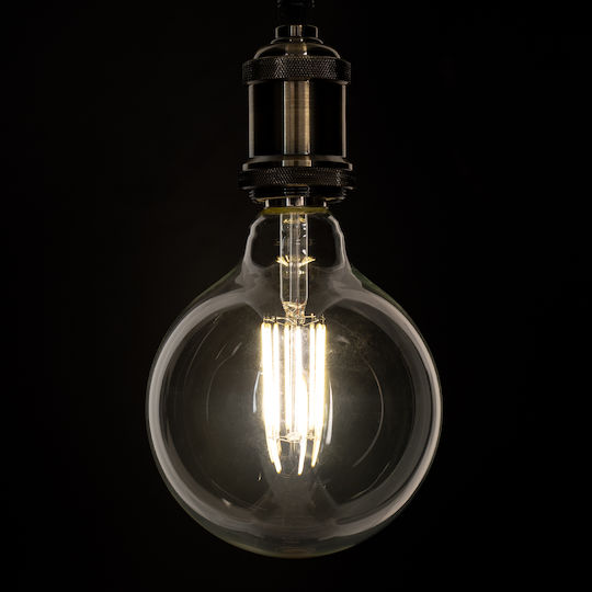 GloboStar LED крушка 12W 180mm за фасунга E27 и форма G125 Неутрално бяло 1320лм Димируем