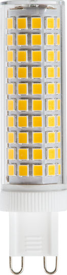 GloboStar LED крушка 8W 75mm за фасунга G9 Топло бяло 1088лм