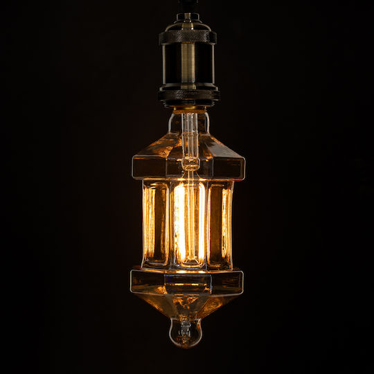 GloboStar LED крушка 8W 215mm за фасунга E27 Топло бяло 650лм Димируем