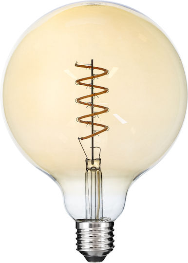 GloboStar Edison Retro LED Bulb 6W 180mm for Socket E27 and Shape G125 Warm White 490lm Dimmable