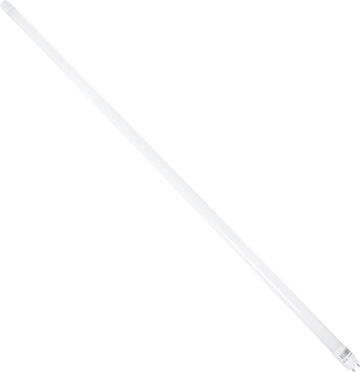 GloboStar LED-Lampe 18W Röhrenform 120εκ. für Fassung G13 und Form T8 Naturweiß 3060lm