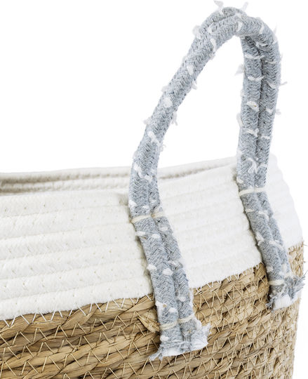 GloboStar Artificial Garden Sardinia Κασπώ Macrame Μπεζ με Βάση 25x25x20εκ.
