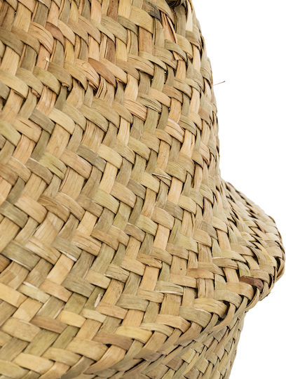 GloboStar Ibiza Planter Wicker Beige 23x23x30cm.
