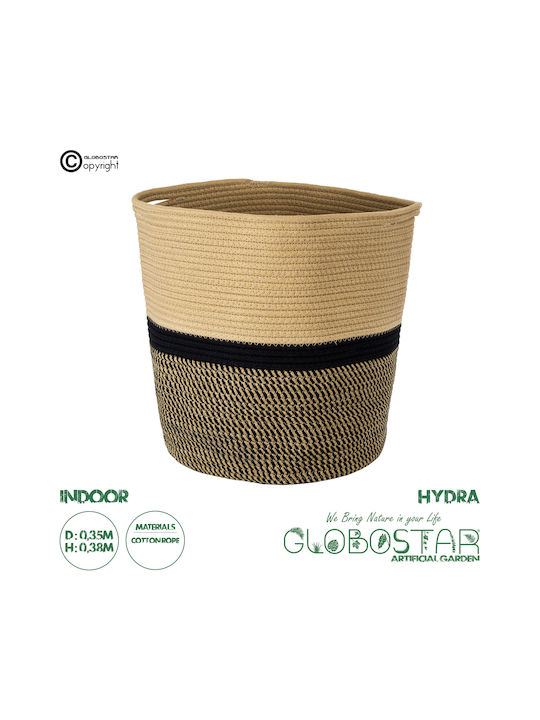 GloboStar Hydra Planter Fabric Beige 35x35x38cm.