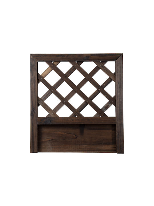 GloboStar Sikinos Planter Box Lemn Maro