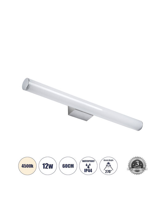 GloboStar Mabel Modern Lamp Bathroom with Integrated LED and Natural White Light 10x5cm