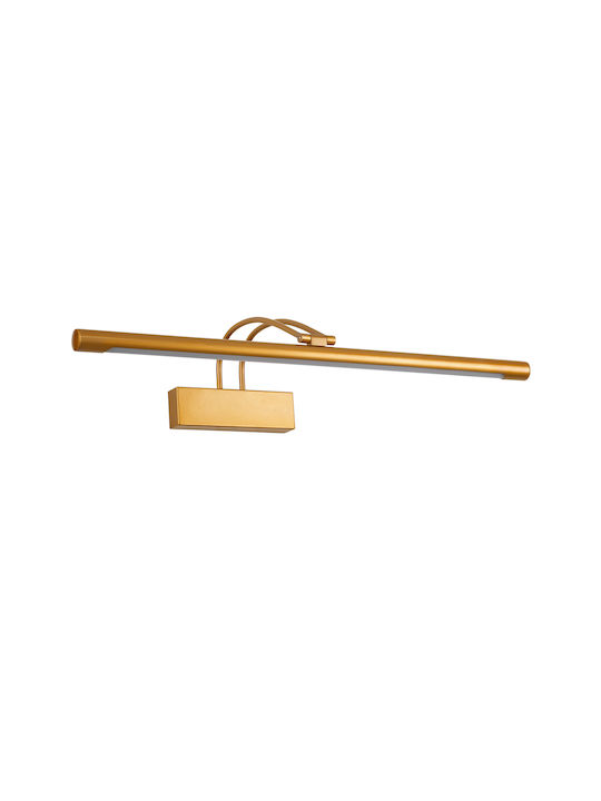 GloboStar Laura Modern Lamp Bathroom with Integrated LED and Natural White Light Copper 60x13cm