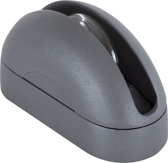 GloboStar Window-Curba Επιτοίχια Εξωτερική Πλαφονιέρα LED IP65 6W με Ρυθμιζόμενο Λευκό Φως