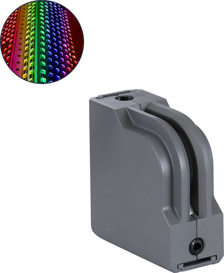 GloboStar Window-Corna Wandmontierte Außen-Deckenleuchte LED IP65 6W mit RGB Licht