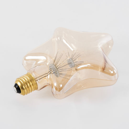 GloboStar LED крушка 3W 160mm за фасунга E27 Топло бяло 300лм