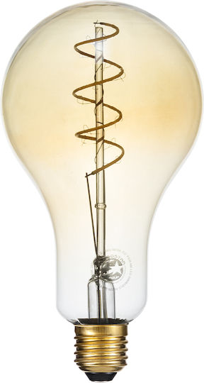 GloboStar Λάμπα LED 6W 175mm για Ντουί E27 και Σχήμα PS30 Θερμό Λευκό 500lm Dimmable