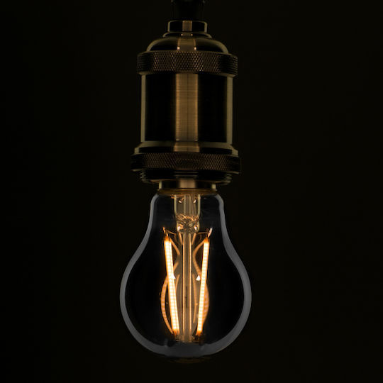 GloboStar Edison Retro Λάμπα LED 8W 110mm για Ντουί E27 και Σχήμα A60 Θερμό Λευκό 800lm Dimmable