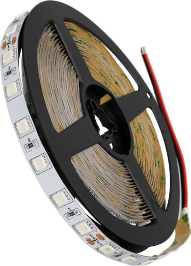 GloboStar LED Strip 24V Green Light 5m Type SMD5050