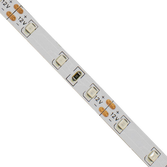 GloboStar Ταινία LED 12V Κόκκινο Φως 5m Τύπου SMD2835