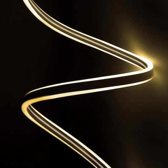 GloboStar Αδιάβροχη Ταινία LED Double-Sided 220V Θερμό Λευκό Φως 1m Neon Flex
