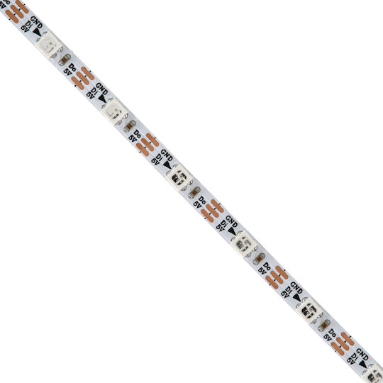 GloboStar Ταινία LED 5V RGB Φως 2m