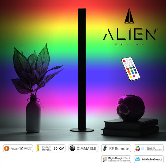 GloboStar Alien Diva Lustră Decorativă Baruri Negru