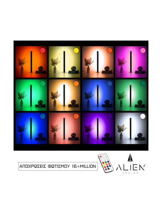 GloboStar Alien Diva Decorative Lamp Bar Light Black