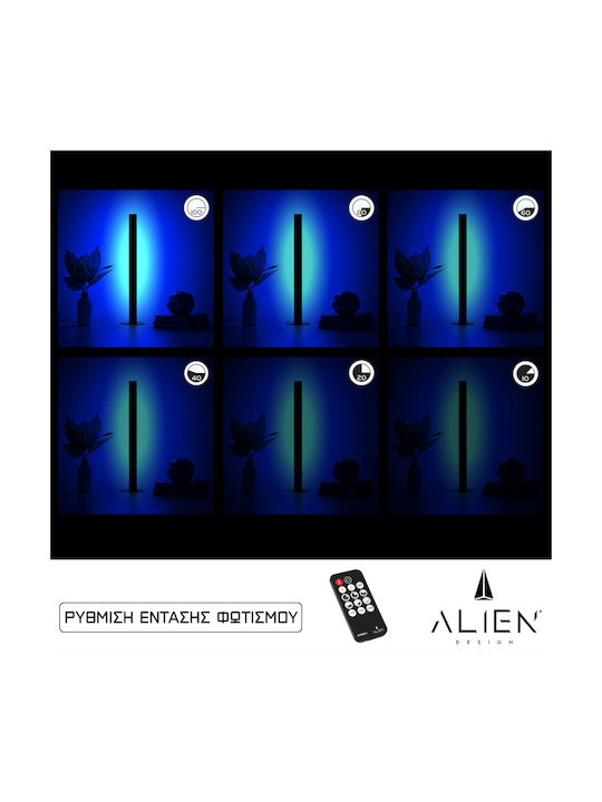 GloboStar Alien Diva Decorative Lamp Bar Light Black