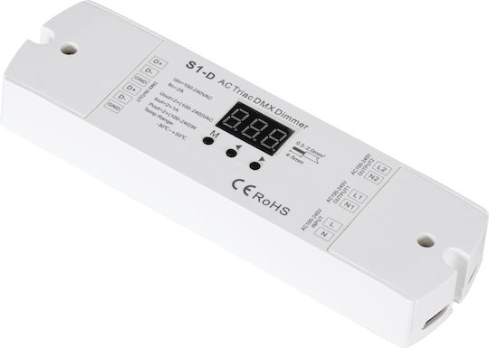 GloboStar Dimmer IR (Informationsanforderung) Wandmontierter Dimmer 70671
