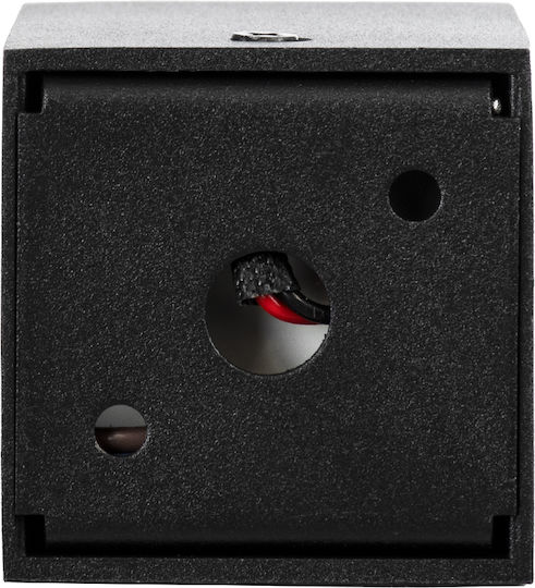 GloboStar Luminar Superior Einzel LED Natürliches Weiß Spot in Schwarz Farbe