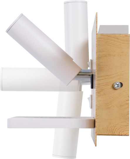 GloboStar Paladin Single LED Natural White Spot in Beige Color