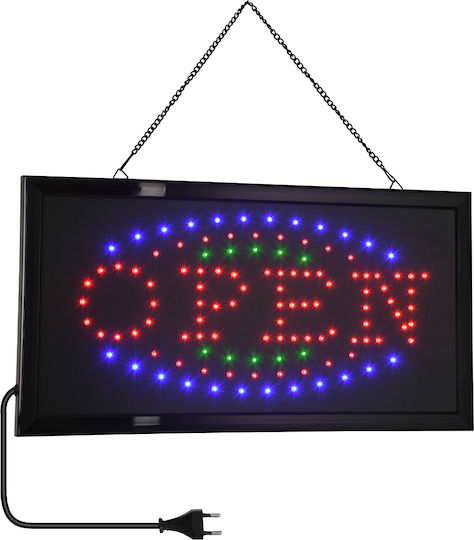 GloboStar Rolling LED Sign One - Sided 48x25cm