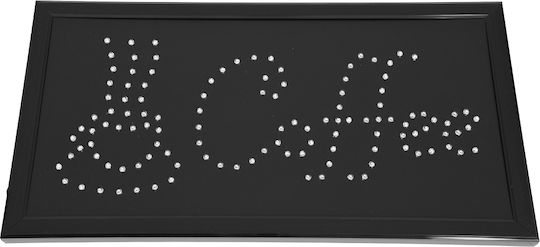 GloboStar Motion LED Sign One - Sided 48x25cm Red / Blue