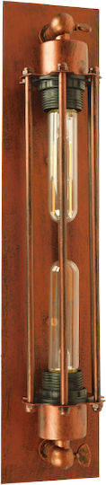 GloboStar Bespoke Industrial Wall Lamp with E27 Copper Base 9.5x47cm
