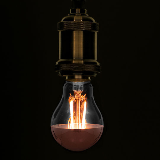 GloboStar Edison Retro LED крушка 8W 110mm за фасунга E27 и форма A60 Топло бяло 840лм Димируем