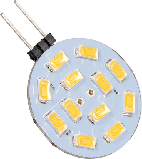 GloboStar LED Bulb 4.5W for Socket G4 Warm White 405lm Dimmable