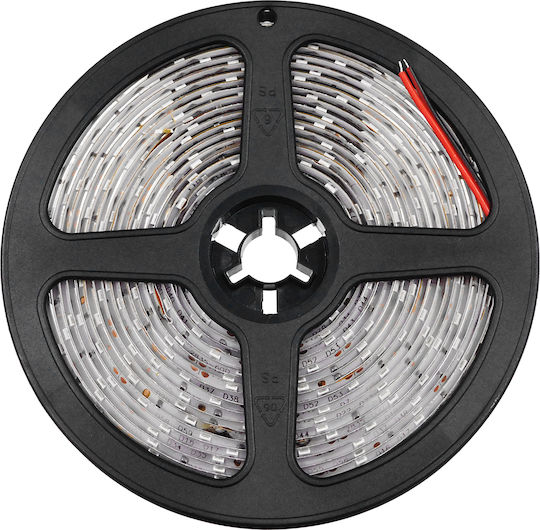 GloboStar Waterproof LED Strip 12V Green Light 5m Type SMD3528