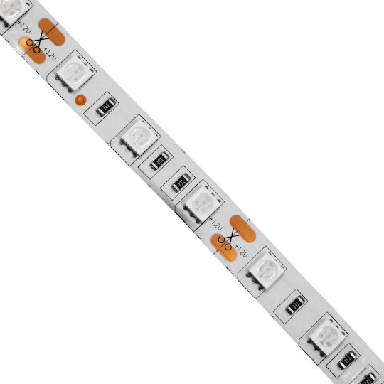 GloboStar Ταινία LED 12V Κόκκινο Φως 5m Τύπου SMD5050