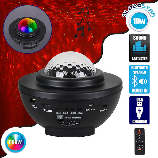 GloboStar Bluetooth/WiFi Dekorative Lampe Schwarz