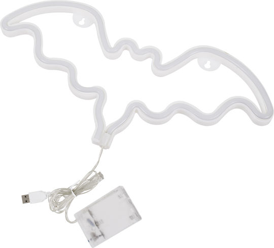 GloboStar Neon Διακοσμητικό Φωτιστικό Batman LED Φιγούρα 35.5x16εκ.